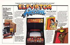 Elevator Action flyer - Inside