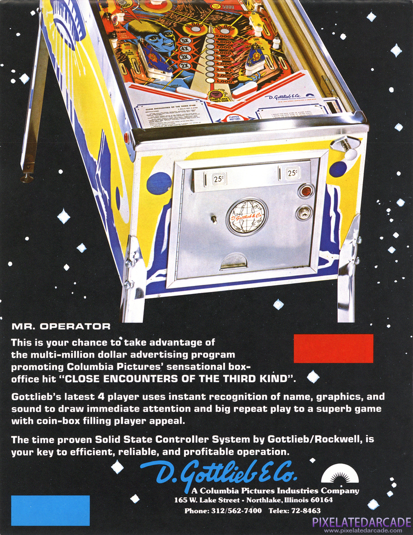 Close Encounters of the Third Kind Advertisement: Inside Bottom