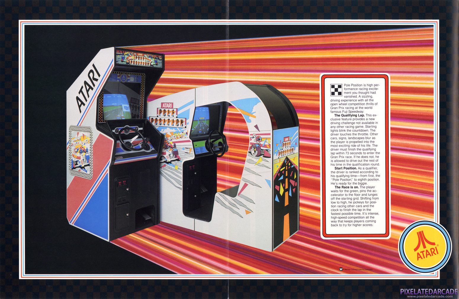 Pole Position Advertisement: Pole Position flyer - Pages 3 - 4