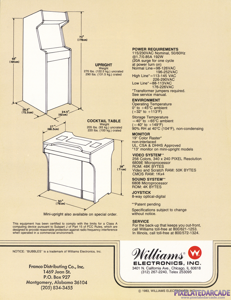Bubbles Advertisement: Bubbles flyer - Back