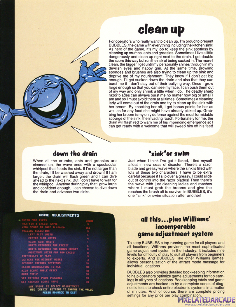 Bubbles Advertisement: Bubbles flyer - Inside Right