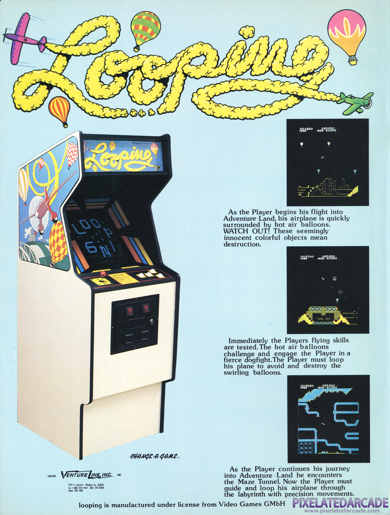 Looping Advertisement: Looping flyer - Front
