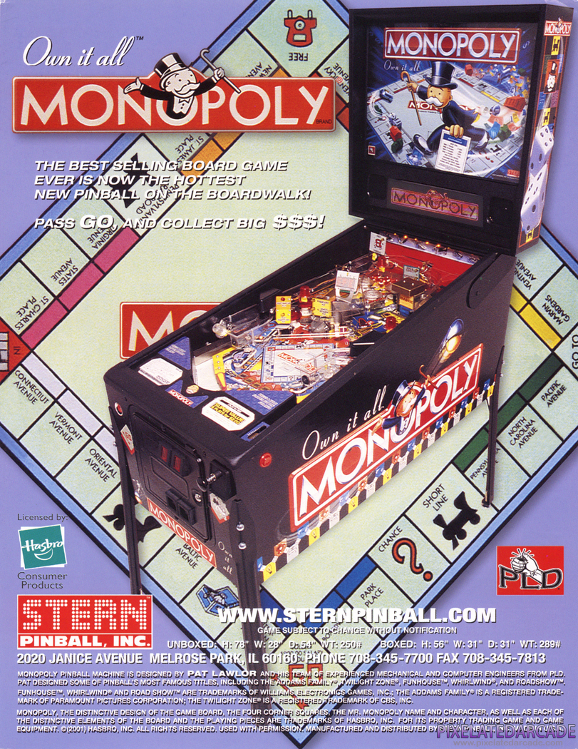 Monopoly Advertisement: Monopoly flyer - Front