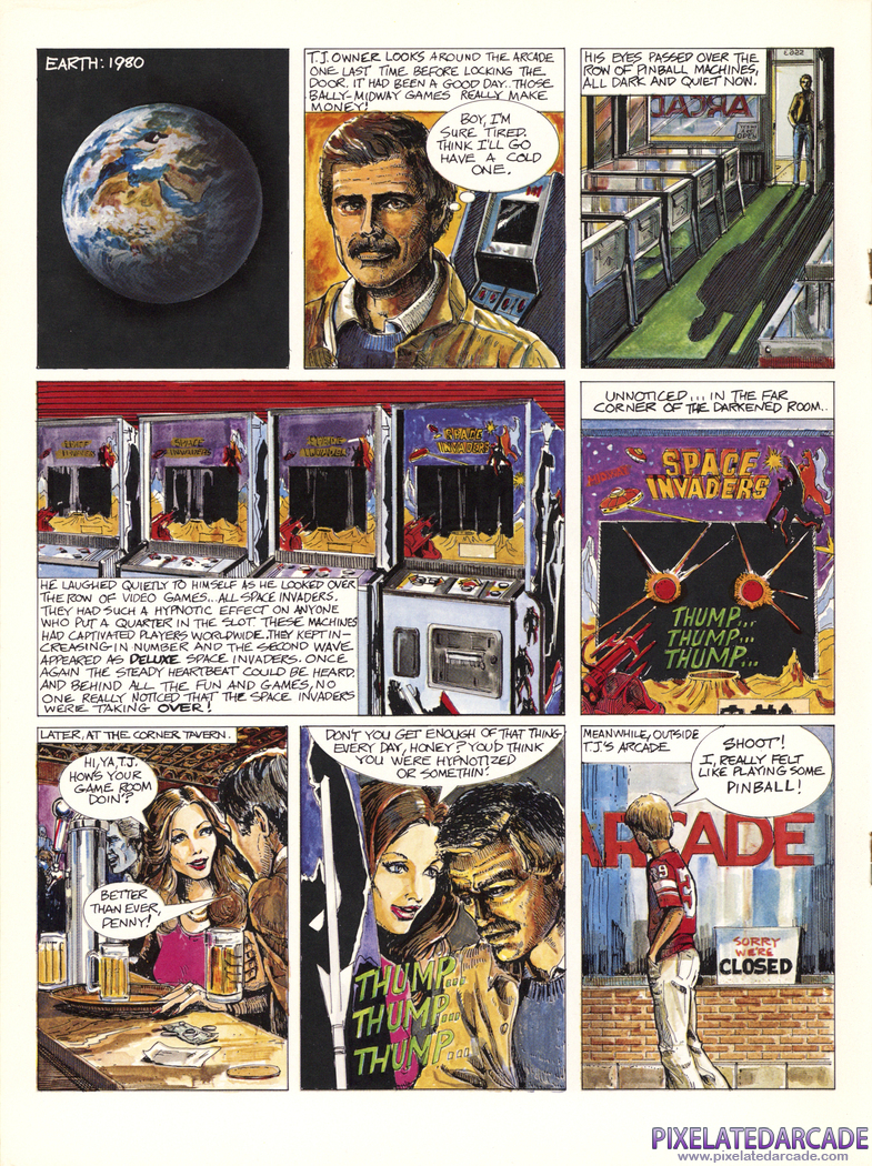 Space Invaders Advertisement: Space Invaders pinball flyer - Page 4