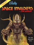 Space Invaders pinball flyer - Page 1
