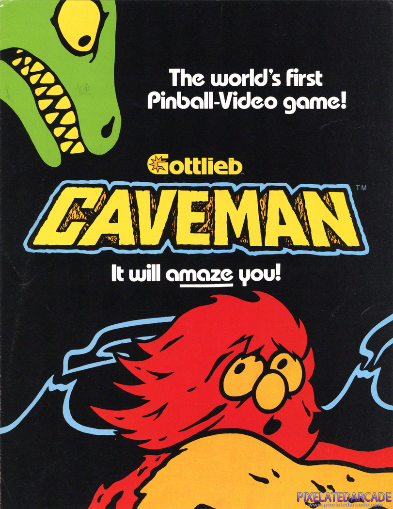 Caveman Advertisement: Caveman flyer - Front