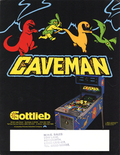 Caveman flyer - Back