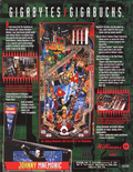 Johnny Mnemonic flyer - Back