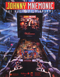 Johnny Mnemonic flyer - Front