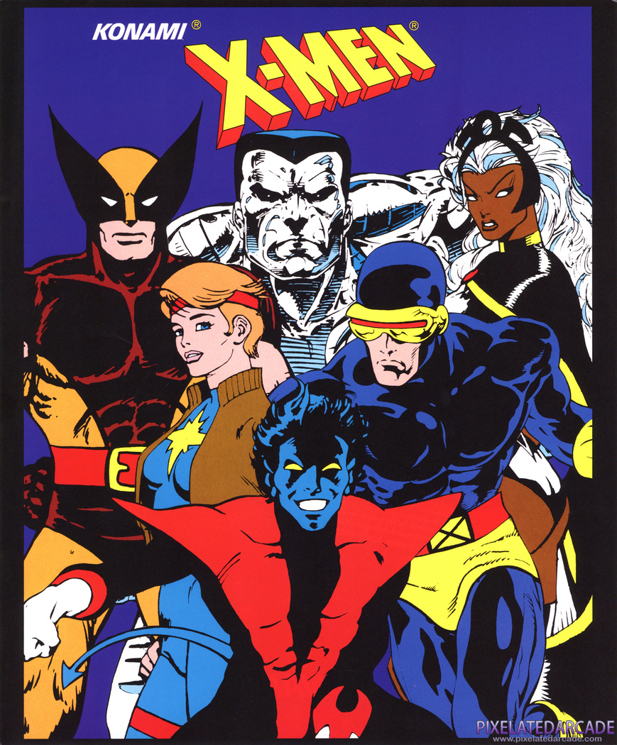 X-Men Advertisement: X-Men flyer - Front