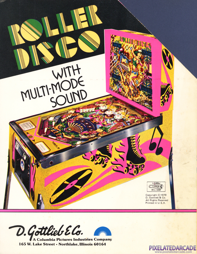 Roller Disco Advertisement: Roller Disco flyer - Back