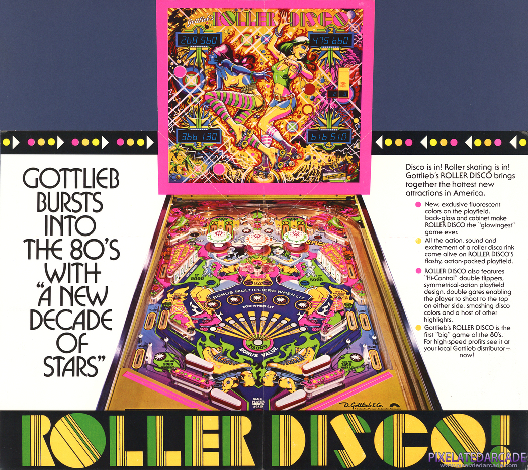 Roller Disco Advertisement: Roller Disco flyer - Inside