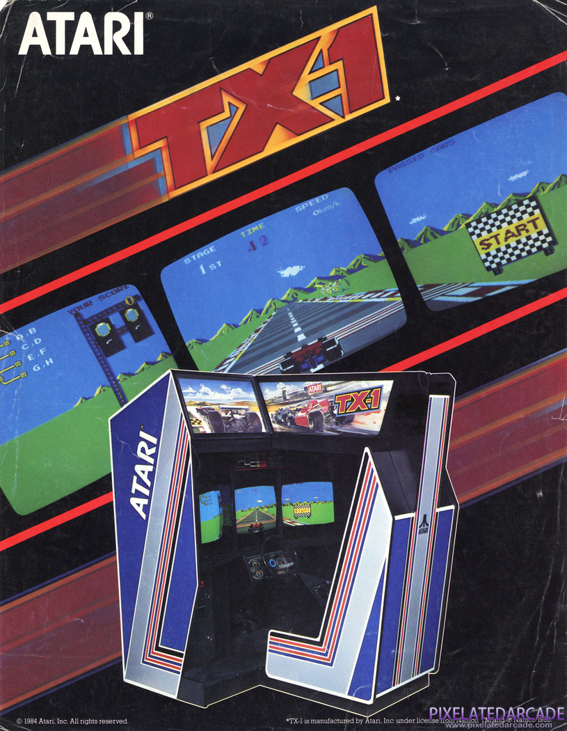 TX-1 Advertisement: TX-1 flyer - Front