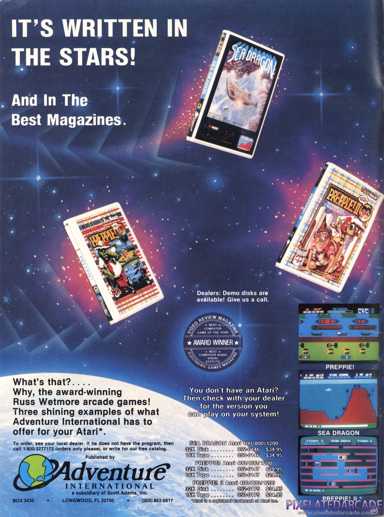 Sea Dragon Advertisement: 1983 magazine ad