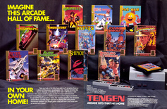 Tengen March 1990 magazine ad