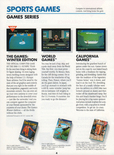 The Games: Winter Edition in the Epyx product catalog