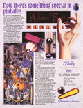 The Addams Family flyer - Back