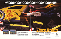 Race Drivin' flyer - Inside