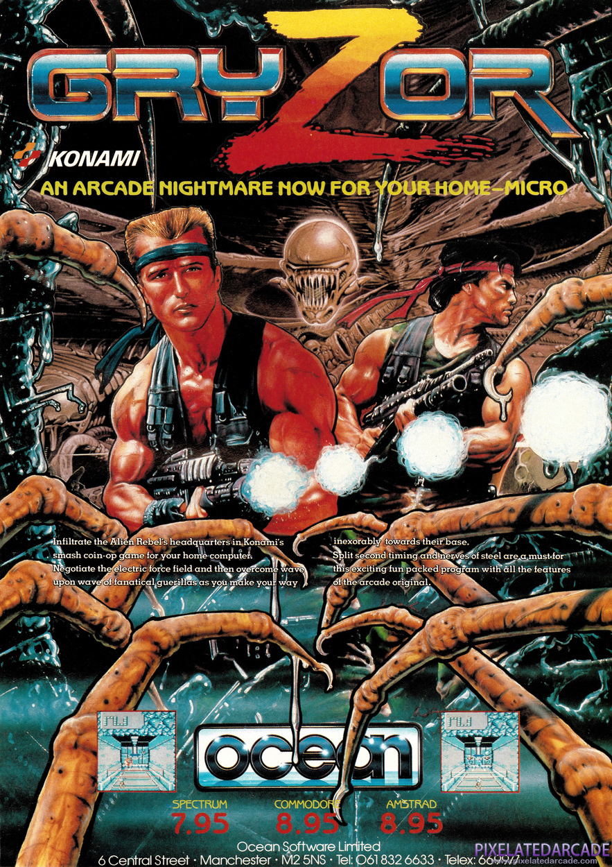 Contra Advertisement: February 1988 magazine ad