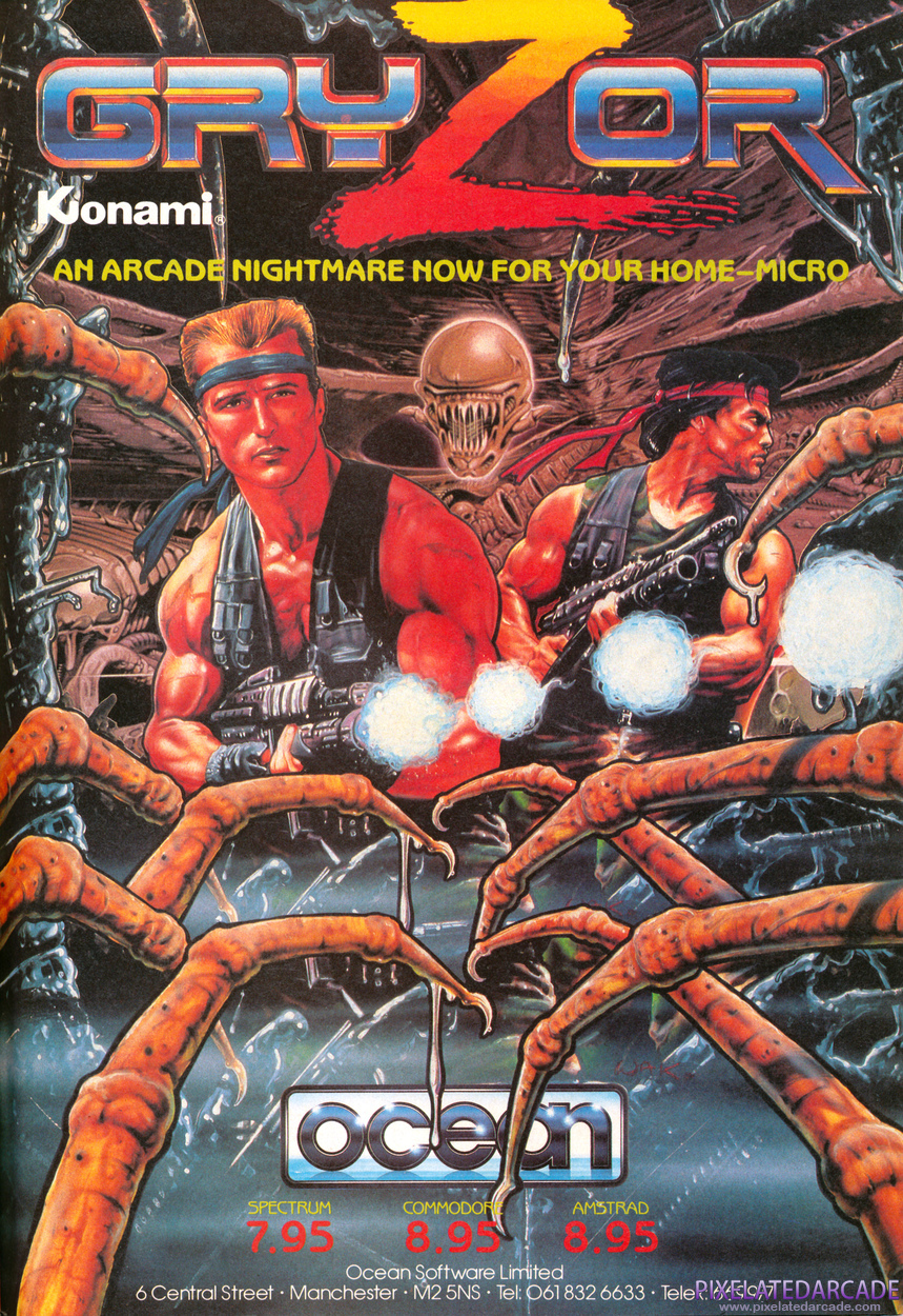 Contra Advertisement: November 1987 magazine ad