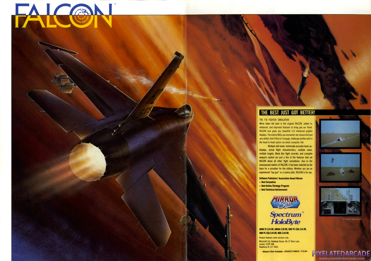 Falcon Advertisement: April 1990 magazine ad