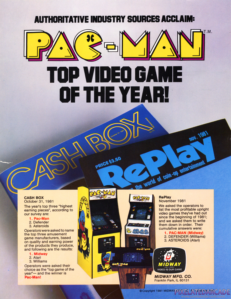 Pac-Man Advertisement: Pac-Man flyer