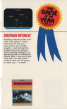 Atari 2600 Demon Attack in the Imagic product catalog