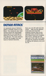 Intellivision Demon Attack in the Imagic product catalog