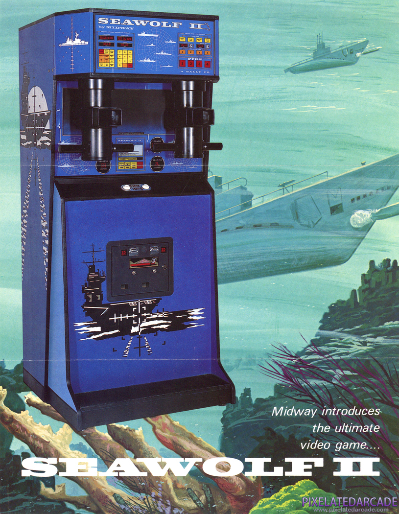 Seawolf II Advertisement: Seawolf II flyer - Front