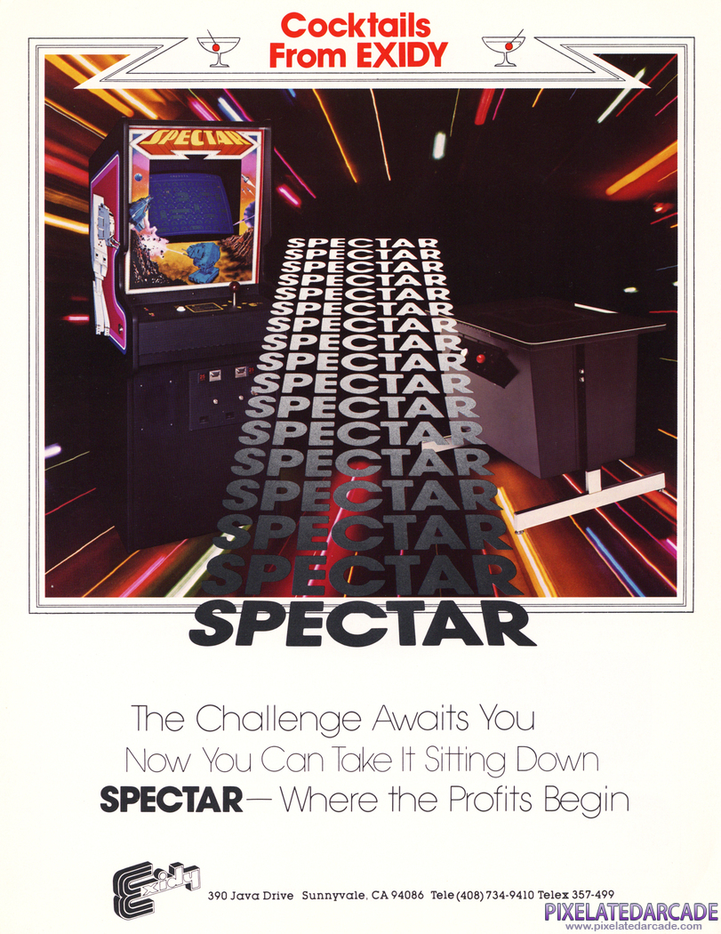 Spectar Advertisement: Spectar flyer - Front