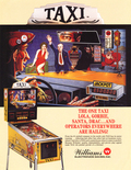 Taxi flyer - Front