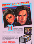 Spy Hunter flyer - Front
