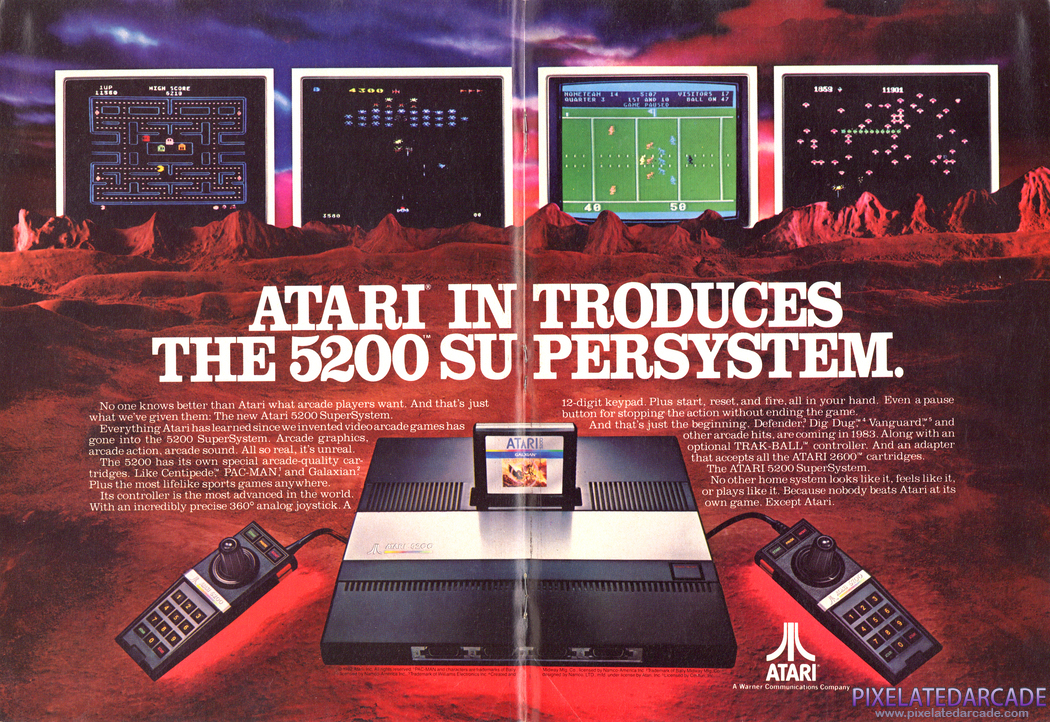 Atari 5200 Advertisement: January 1983 magazine ad