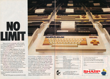 Sharp MZ-700 November 1983 magazine ad