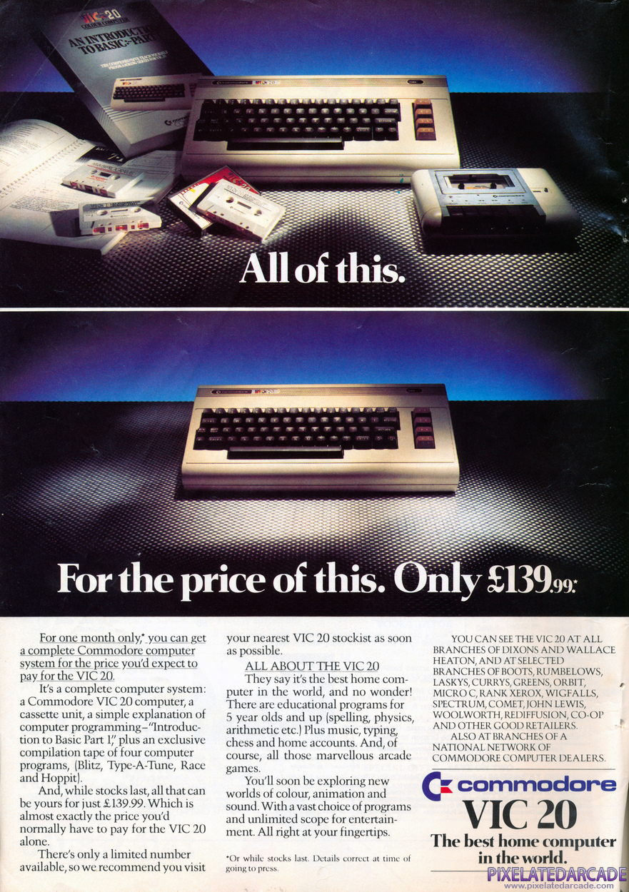 Commodore VIC-20 Advertisement: June 1983 magazine ad