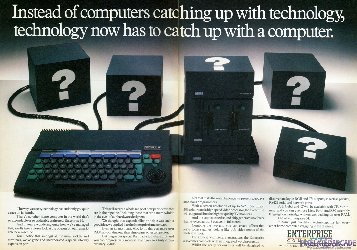 Enterprise Advertisement: June 1985 magazine ad