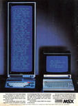 Toshiba HX10 June 1985 magazine ad