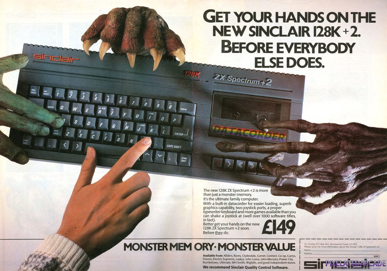 ZX Spectrum Advertisement: July 1987 magazine ad