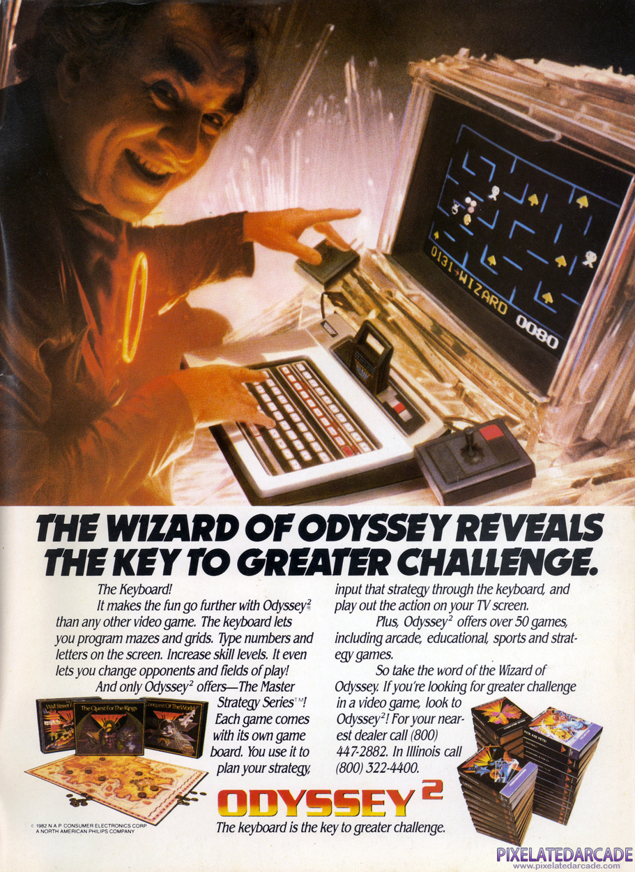 Odyssey 2 Advertisement: October 1982 magazine ad