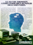 Thomson TO-7 September 1983 magazine ad