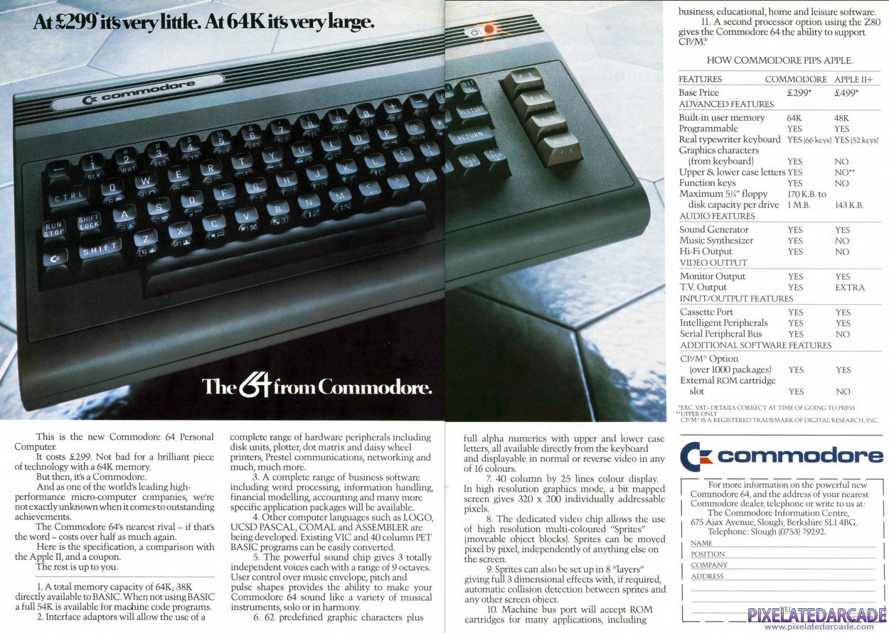 Commodore 64 Advertisement: May 1983 magazine ad