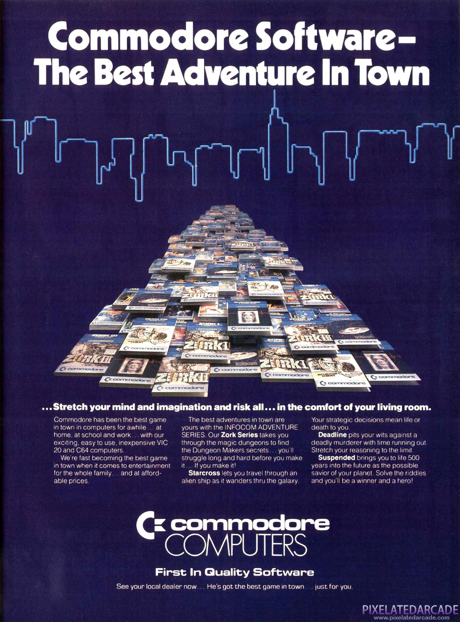 Commodore 64 Advertisement: April 1984 magazine ad