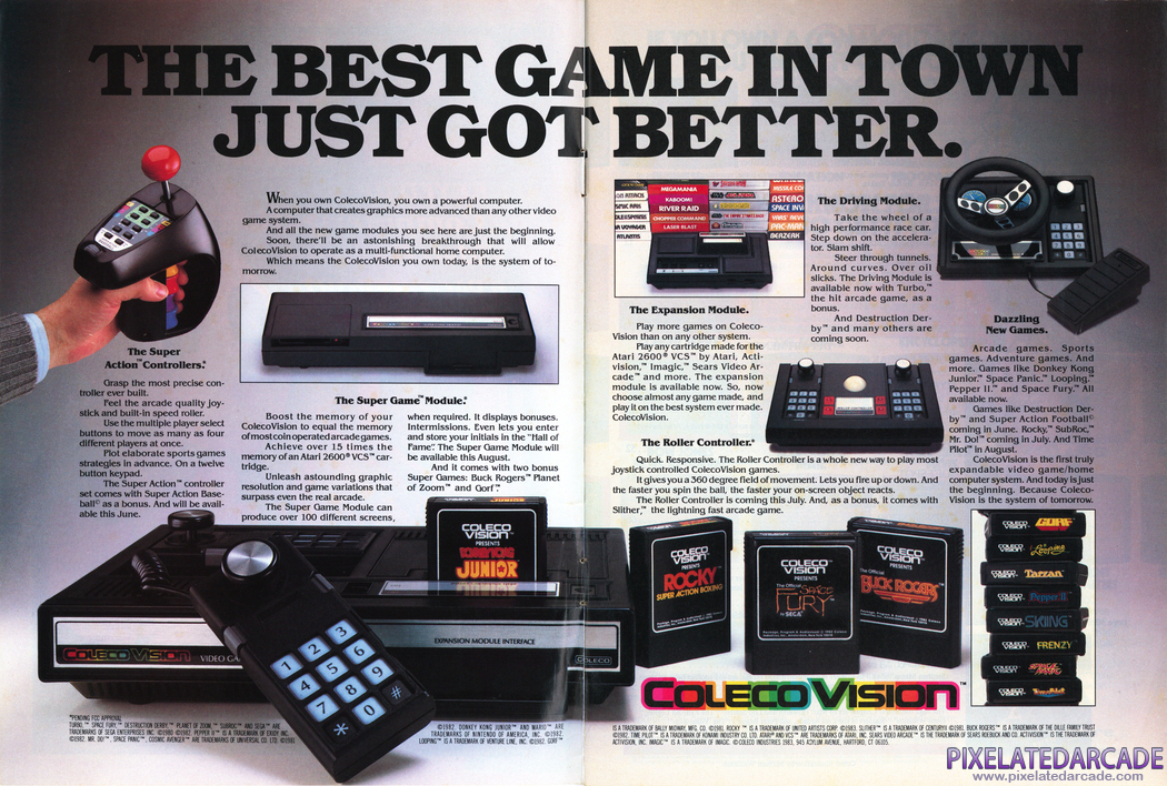ColecoVision Advertisement: June 1983 magazine ad