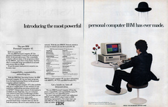 IBM PC/AT - October 1984 magazine ad