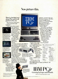 IBM PCjr - November 1984 magazine ad