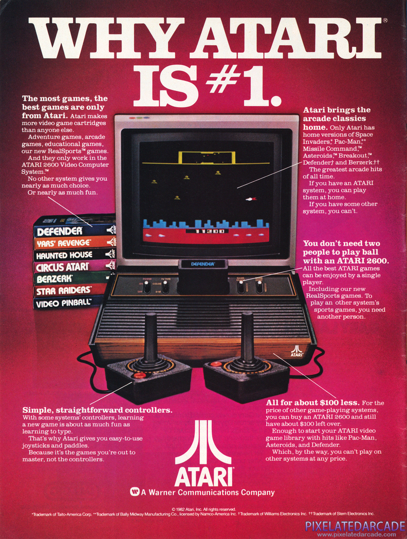 Atari 2600 Advertisement: December 1982 magazine ad