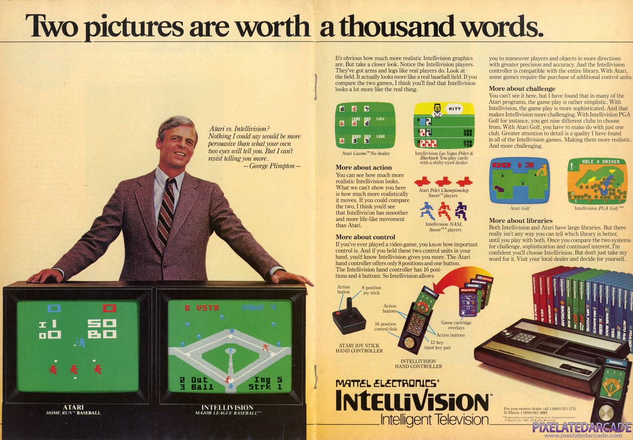 Intellivision Advertisement: March 1982 magazine ad