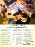 September 1983 magazine ad (French)