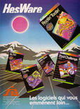 September 1984 magazine ad (French)