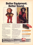October 1992 magazine ad
